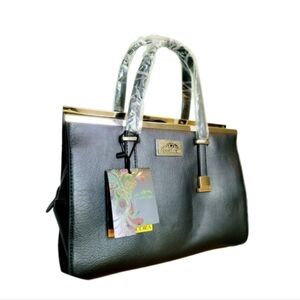Cameleon CORA Discreetly Purse Black / Gold NEW Tote Bag Concealed Carry